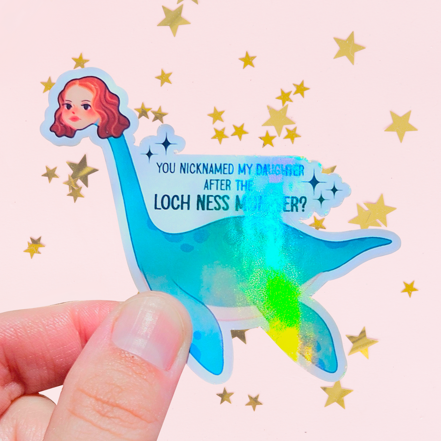 RENESEMEE LOCH NESS STICKER