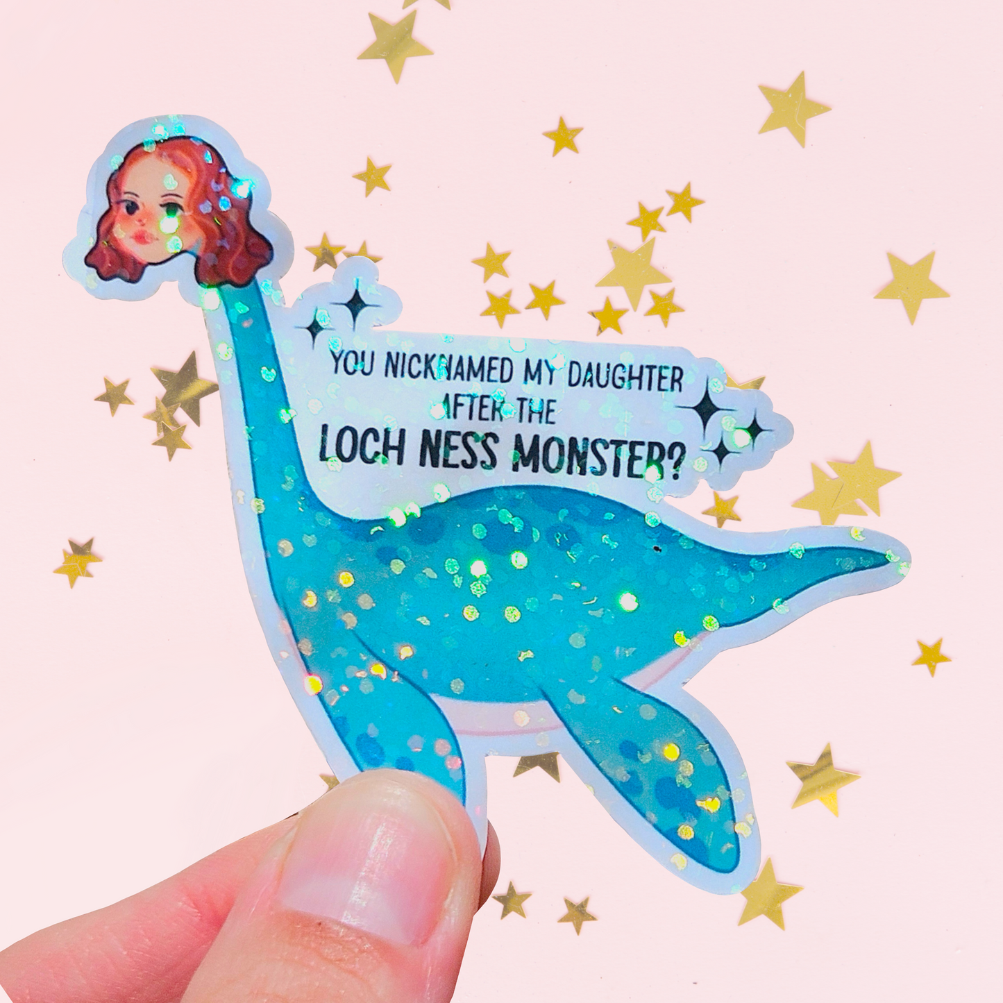 RENESEMEE LOCH NESS STICKER