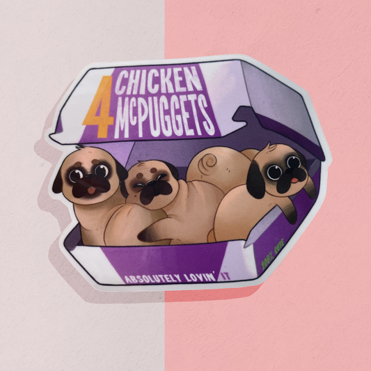 CHICKEN MCPUGGETS STICKER
