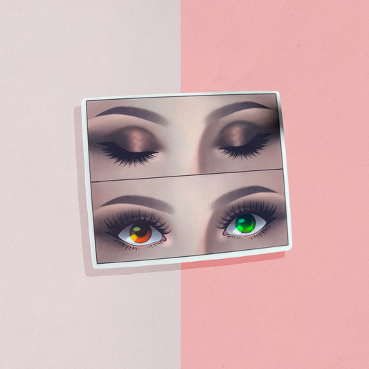 HOLOGRAPHIC VAMPIRE BELLA STICKER