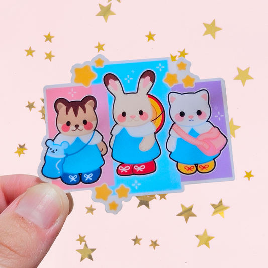 SCHOOL SYLVANIAN STICKER